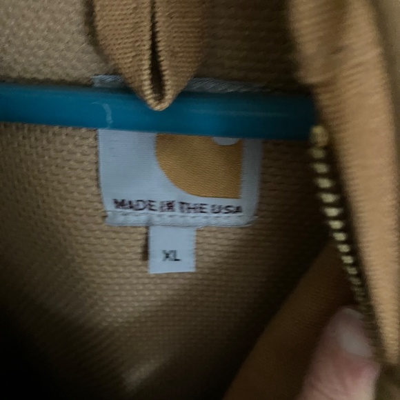 Carhartt Men's Brown Hooded Jacket - Picture 4 of 6